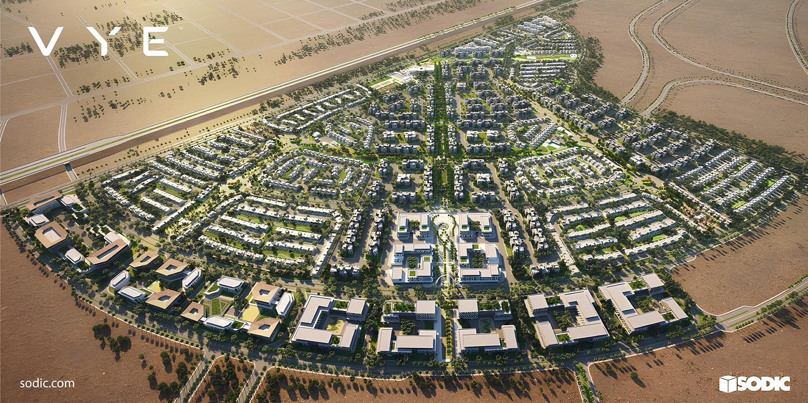 كمبوند فاي سوديك زايد الجديدة 2025 – VYE SODIC New Zayed