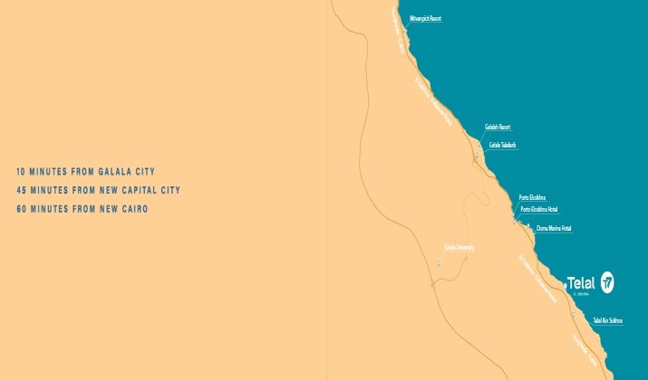 قرية تلال العين السخنة 2026 – Telal Ain Sokhna 1 موقع قرية تلال العين السخنة