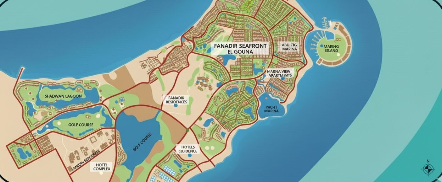 منتجع فنادير سي فرونت الجونة 2025 – Fanadir Sea Front El Gouna