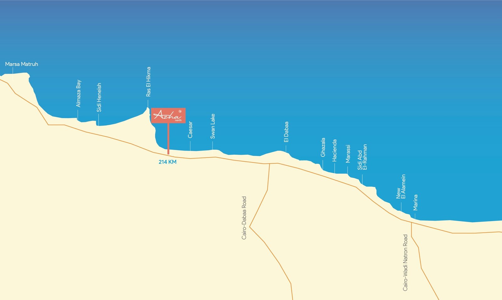 قرية أزها الساحل الشمالي 2025 – Azha North Coast