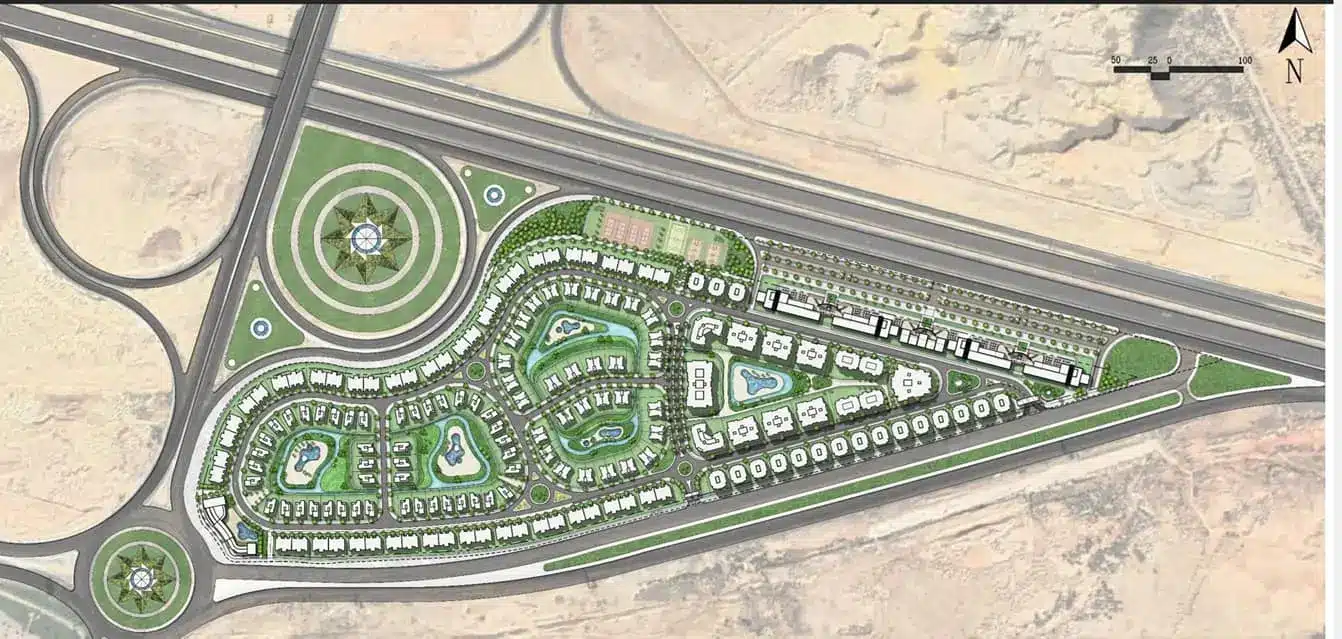 كمبوند كريك تاون القاهرة الجديدة 2025 – Creek Town New Cairo