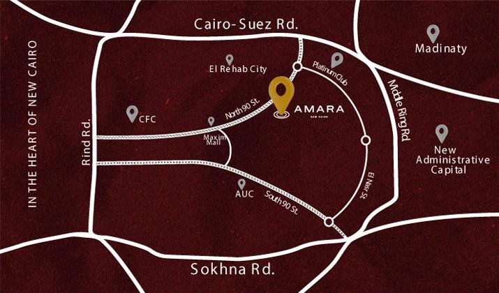 كمبوند أمـارا التجمع الخامس 2025 – Amara New Cairo 1 كمبوند أمـارا التجمع الخامس