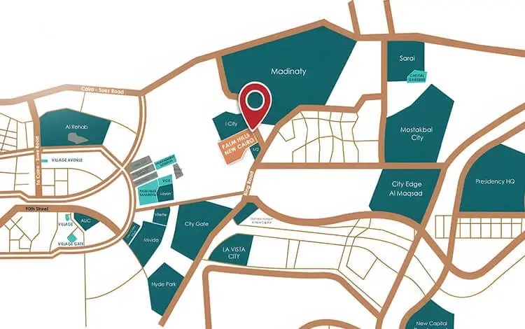 كمبوند بالم هيلز التجمع الخامس 2025 – Palm Hills New Cairo 1 كمبوند بالم هيلز التجمع الخامس