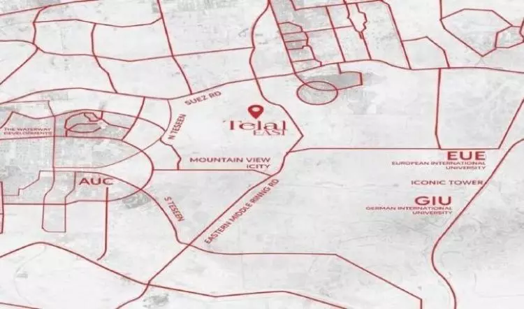 كمبوند تلال إيست القاهرة الجديدة 2025 – Telal East New Cairo