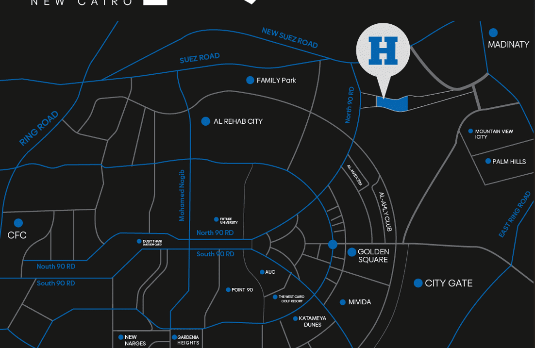 كمبوند هوب التجمع الخامس 2025 – Hope New Cairo