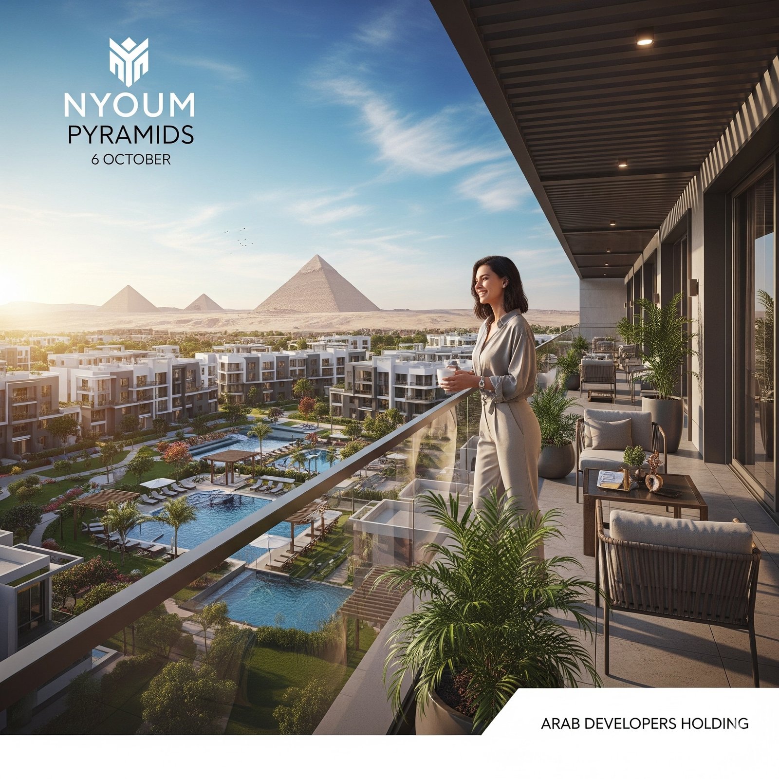 كمبوند نيوم بيراميدز 6 أكتوبر 2025 – Neom Pyramids 6 October