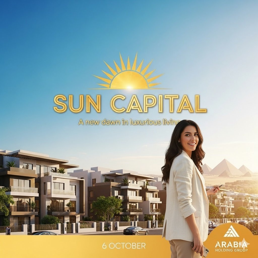 كمبوند صن كابيتال 6 أكتوبر 2025 – Sun Capital 6 October 5 كمبوند صن كابيتال 6 أكتوبر