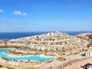 شاليه للبيع مدينة الجلاله العين السخنة مساحه 95متر