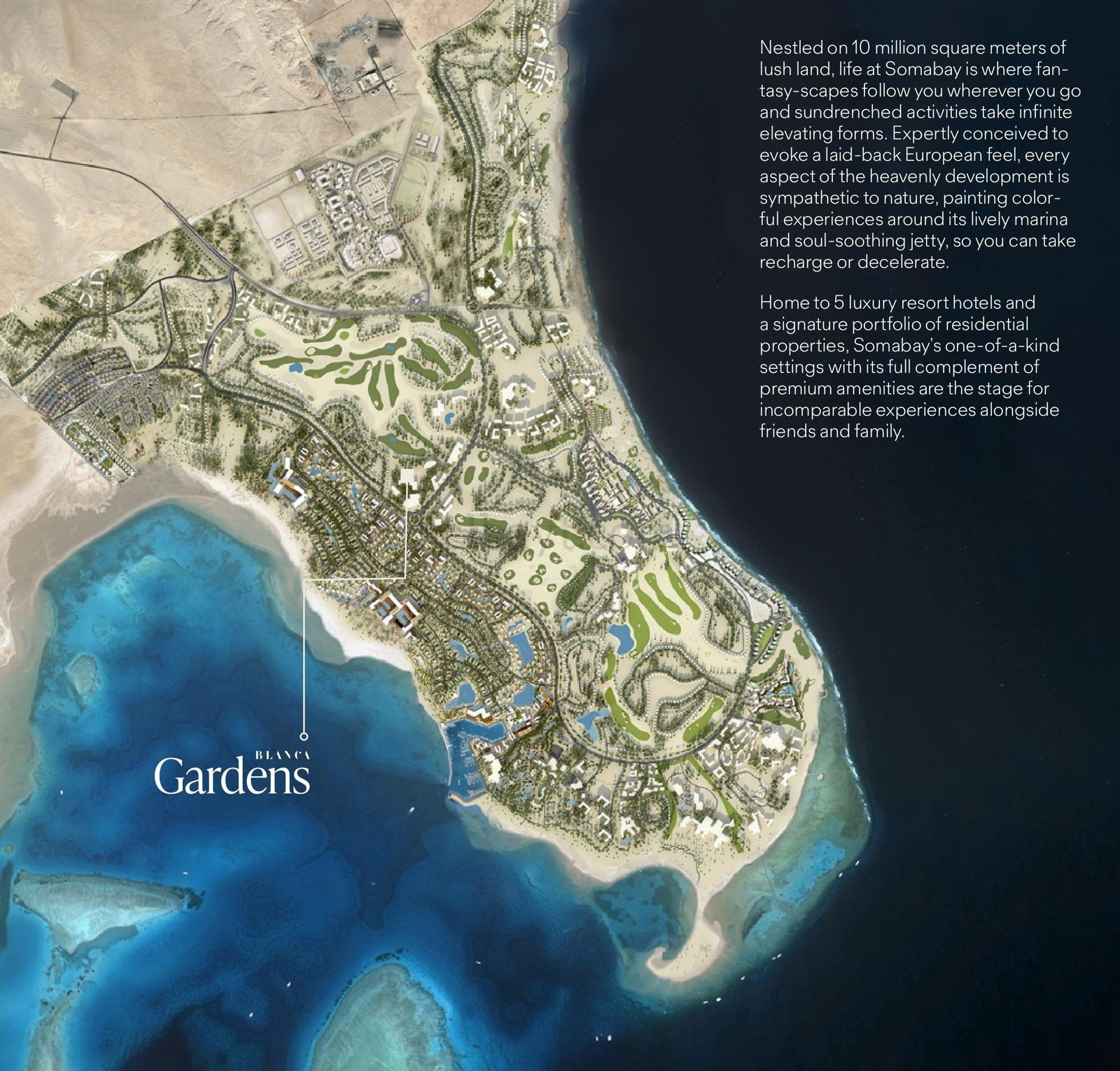 بلانكا جاردنز سوما باي 2025 – Blanca Gardens Soma Bay