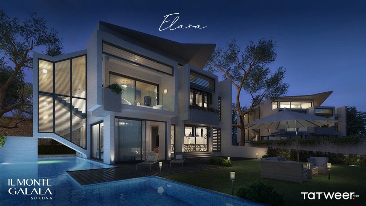 فيلا للبيع في الجلالة العين السخنة 200متر 1 المونت لجلالة