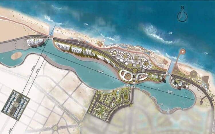 كمبوند داون تاون العلمين الجديدة 2025 - Down Town New El Alamein 1 موقع كمبوند داون تاون العلمين الجديدة