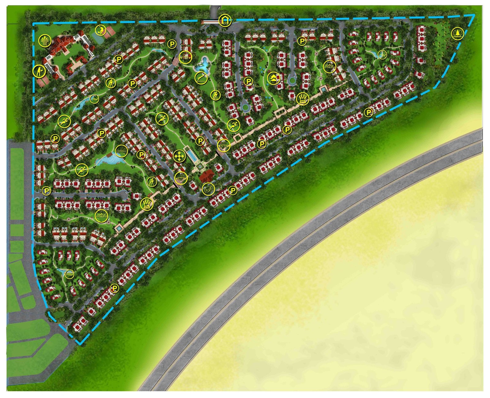 كمبوند ماونتن فيو 4 أكتوبر بارك 2025 – Mountain View 4 Park 2 تصميم Mountain View 4 Park