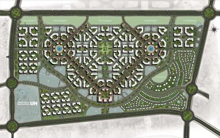 كمبوند نيو جاردن سيتي العاصمة الإدارية 2025 – New Garden City 2 تصميم New Garden City
