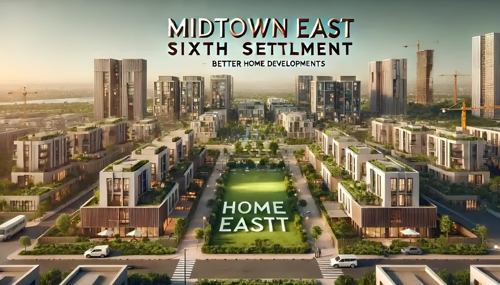 كمبوند ميدتاون إيست التجمع السادس 2025 – Midtown East New Cairo