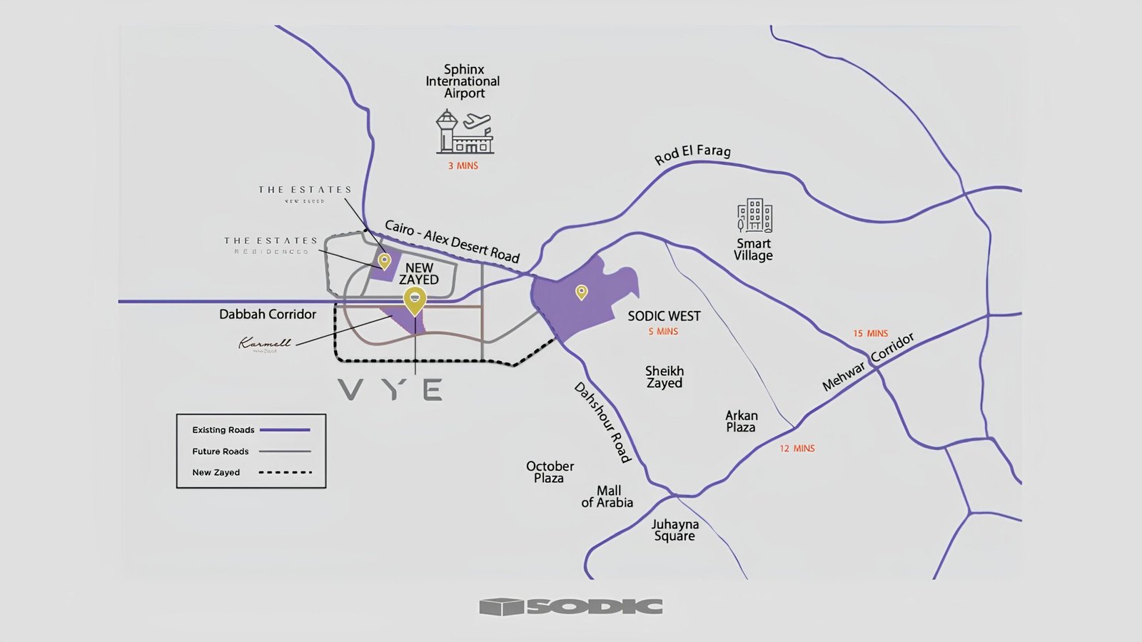 كمبوند كارميل سوديك زايد الجديدة 2025 – Carmel New Zayed