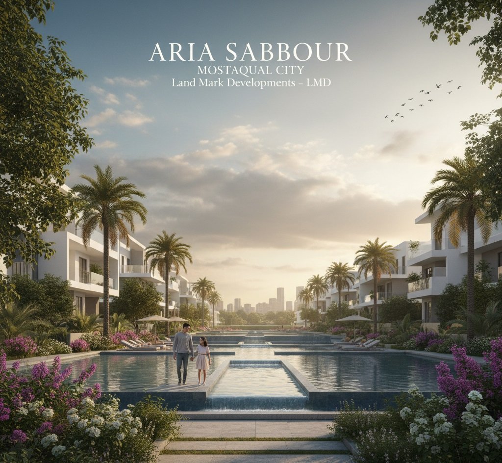 كمبوند أريا صبور المستقبل سيتي 2025 – Aria Sabbour Mostakbal City