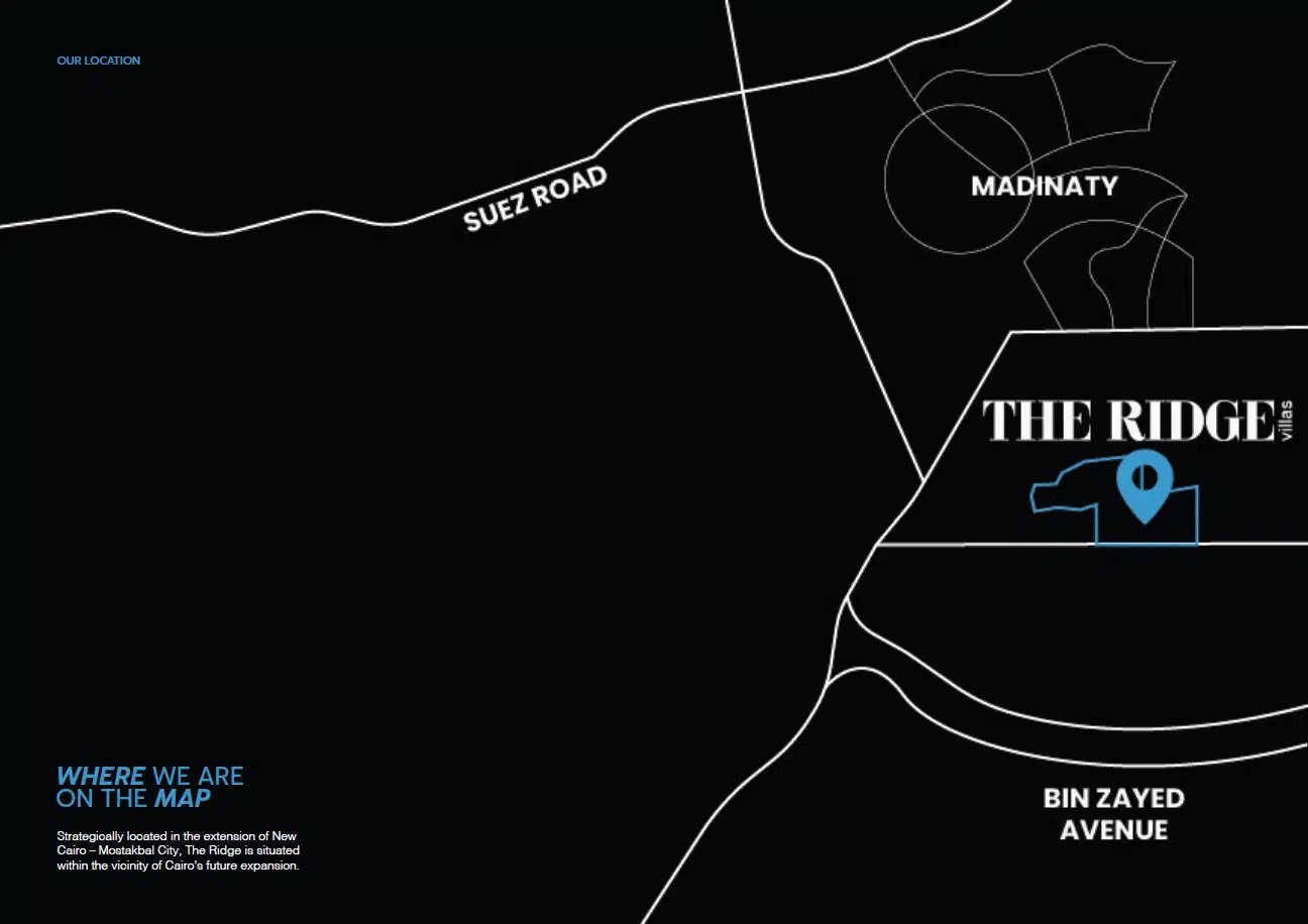 كمبوند ذا ريدج المستقبل سيتي 2025 – The Ridge Mostakbal City