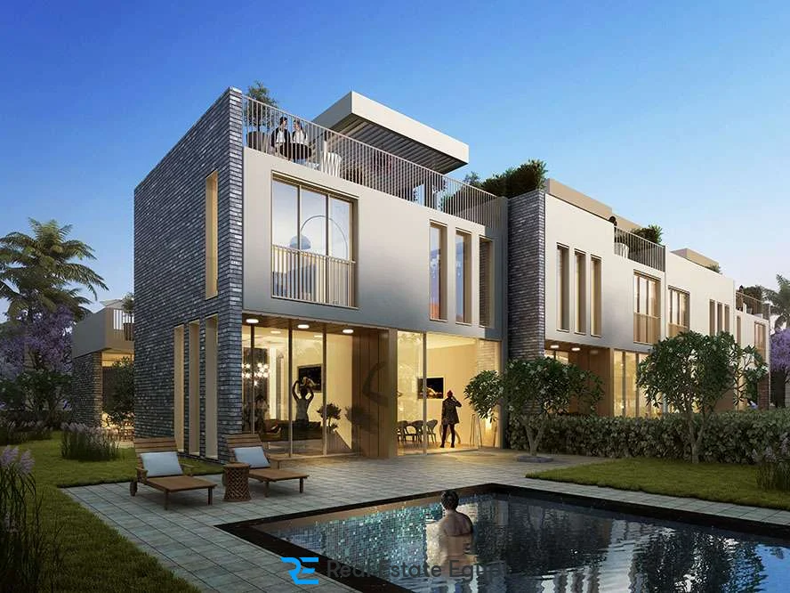 فيلا بحديقة للبيع في ات ايست في مدينة المستقبل 1 ات ايست في مدينة المستقبل