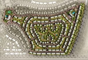 تاون هاوس بحديقة مميزة خاصةللبيع بمستقبل سيتي كمبوند ذا ريدج