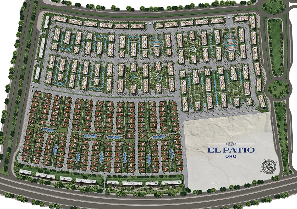 كمبوند الباتيو أورو التجمع الخامس 2025 – El Patio Oro New Cairo