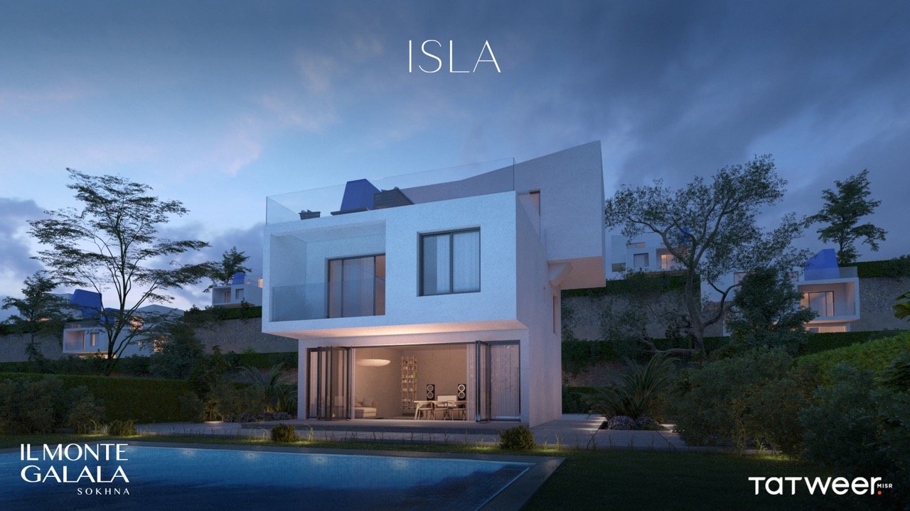 فيلا مميزة بمساحة323 متر في المونت الجلالة العين السخنة 1 المونت الجلالة