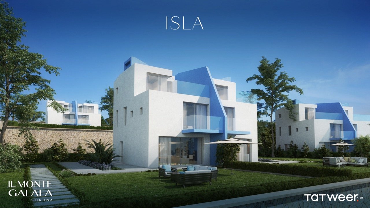 فيلا رائعة بمساحة248متر في المونت الجلالة العين السخنة 1 المونت الجلالة