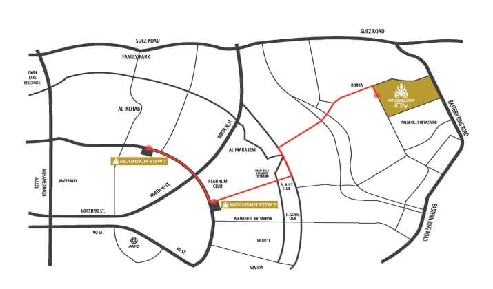 كمبوند ماونتن فيو آي سيتي التجمع الخامس 2025 – Mountain View iCity New Cairo