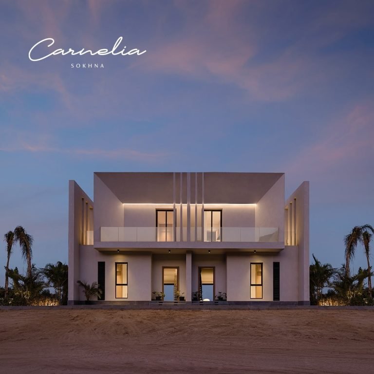 شالية للبيع في كارنيليا العين السخنة تقسيط 10 سنوات 1 كارنيليا