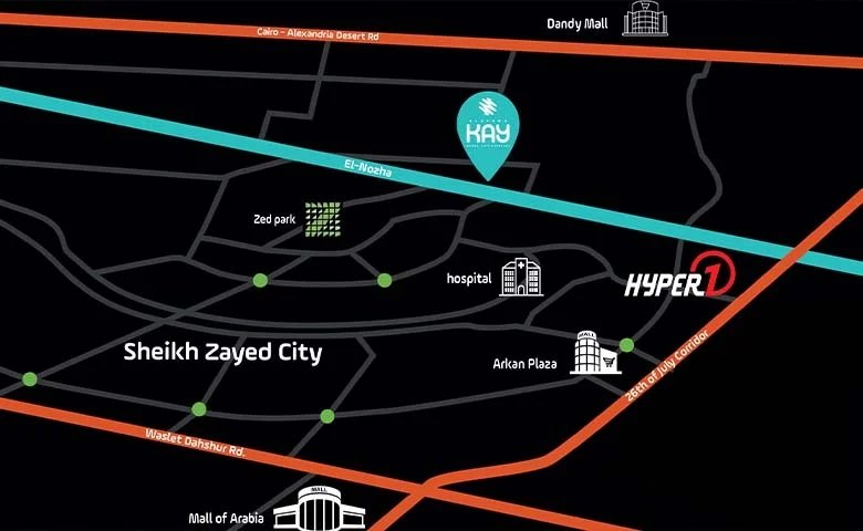 كمبوند الكارما كاي الشيخ زايد 2025 – AlKarma Kay Sheikh Zayed