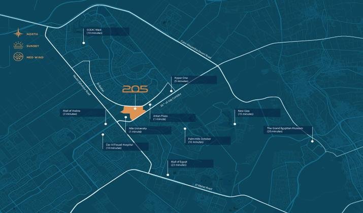 كمبوند 205 الشيخ زايد 2025 – Compound 205 Sheikh Zayed