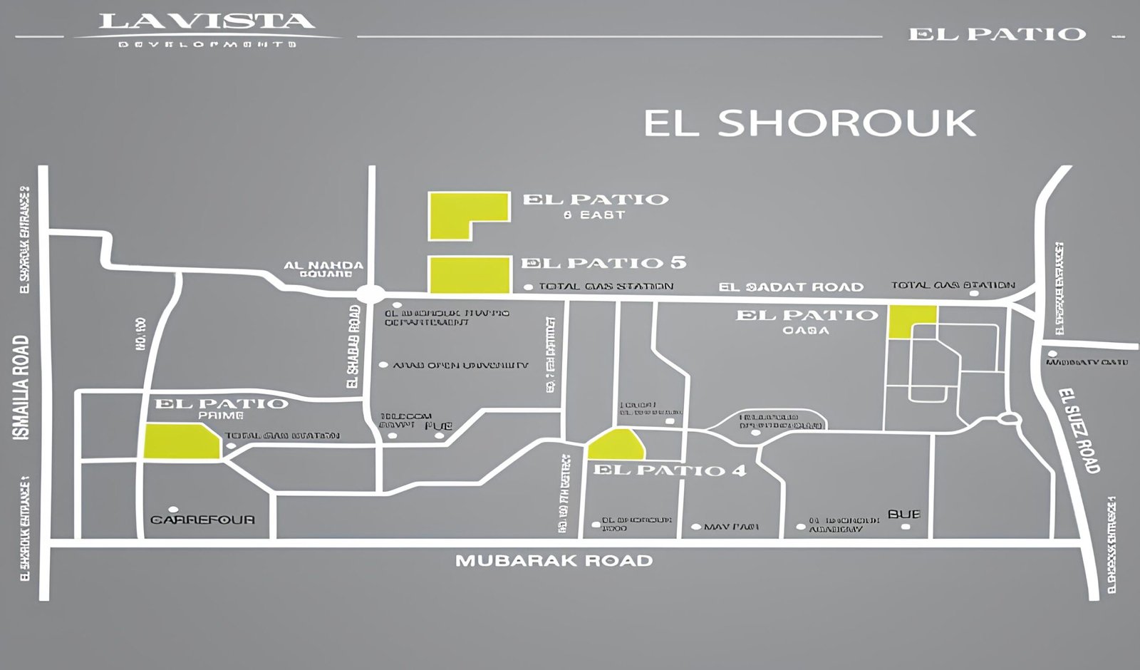 كمبوند الباتيو كازا الشروق 2025 – El Patio Casa El Shorouk