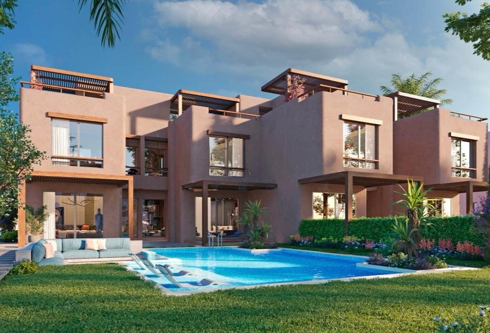 شالية للبيع في هاسيندا بلو الساحل الشمالي مقدم 5% 1 هاسيندا