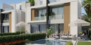 توين هاوس للبيع كمبوند الباتيو فيرا الشيخ زايد مقم5%