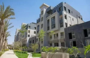 شقة للبيع 205 متر في كومبوند تريو جاردنز إم سكوير التجمع الخامس