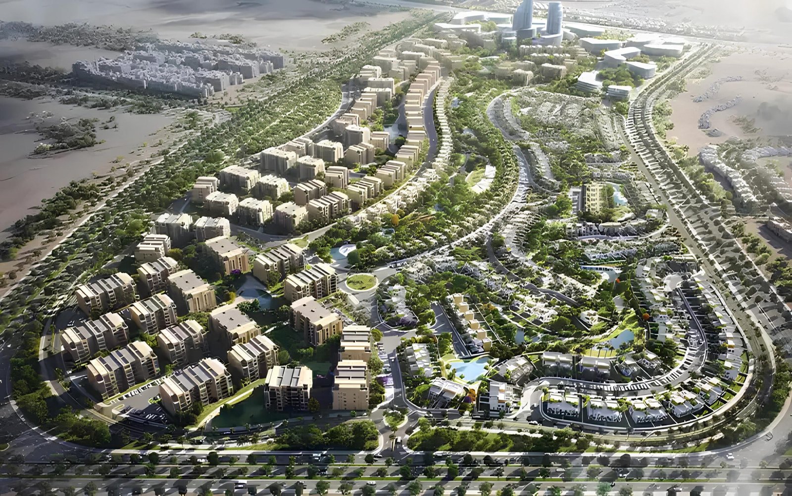 كمبوند هايد بارك سنترال التجمع السادس 2025 – Hyde Park Central