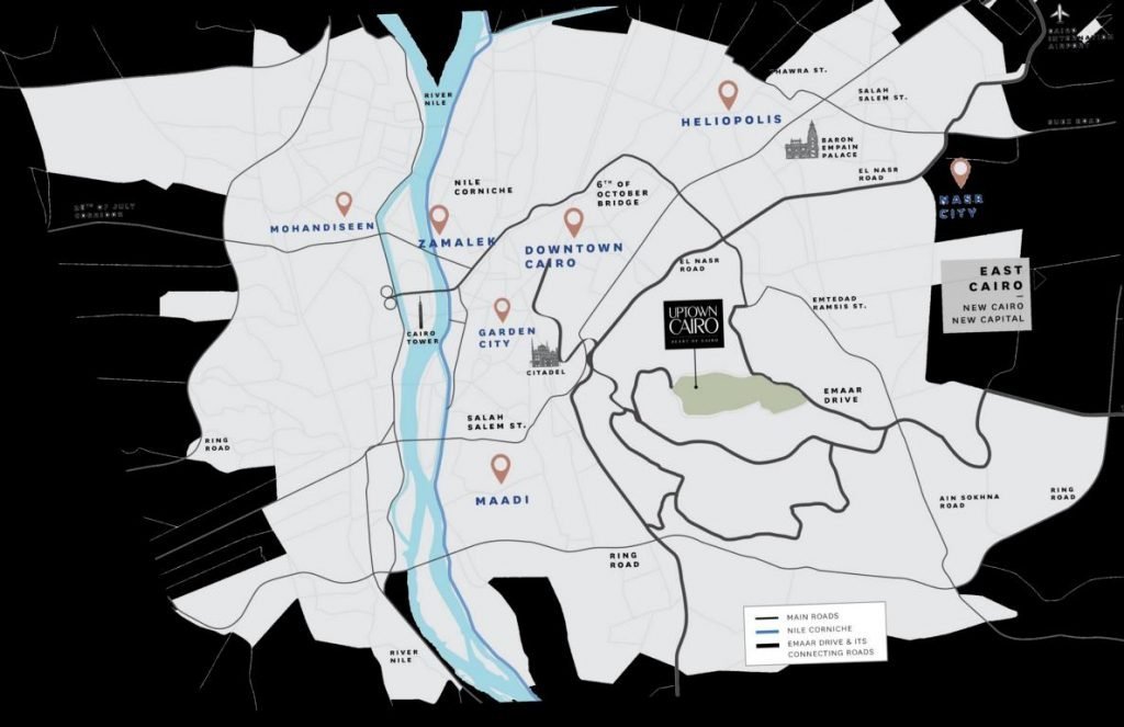 كمبوند أب تاون التجمع الخامس 2025 – Uptown New Cairo