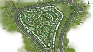 فيلا 283 متر للبيع كمبوند ايفوار ايست التجمع الخامس بايونيرز مقدم 5 %