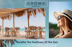 للبيع شقة في كمبوند اروما العين السخنة مقدم 7 %