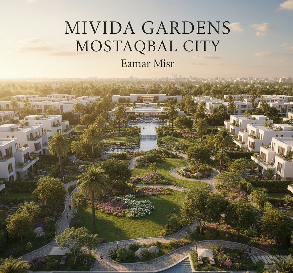 كمبوند ميفيدا جاردنز المستقبل سيتي 2025 – Mivida Gardens Mostakbal City 5 كمبوند ميفيدا جاردنز المستقبل سيتي