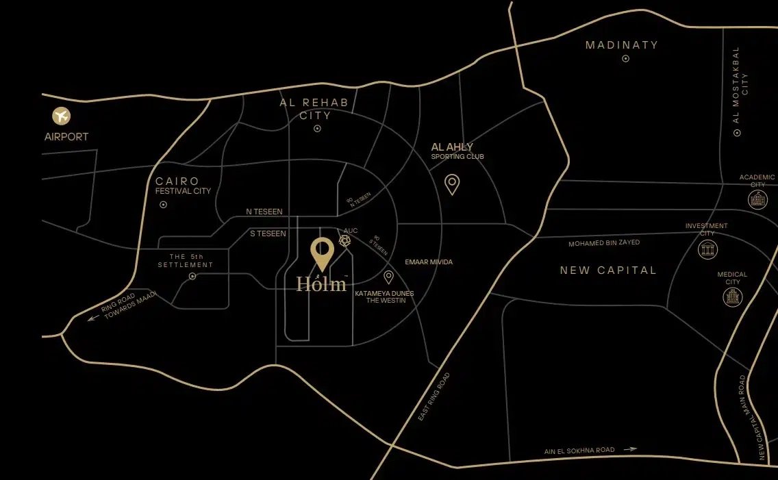 كمبوند هولم ريزيدنس القاهرة الجديدة 2025 – Holm Residence New Cairo