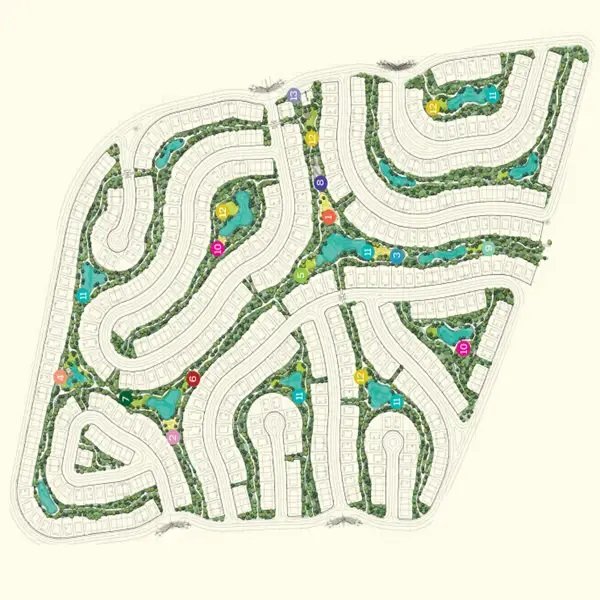 كمبوند ذا فاليز المستقبل سيتي 2025 – The Valleys Mostakbal City