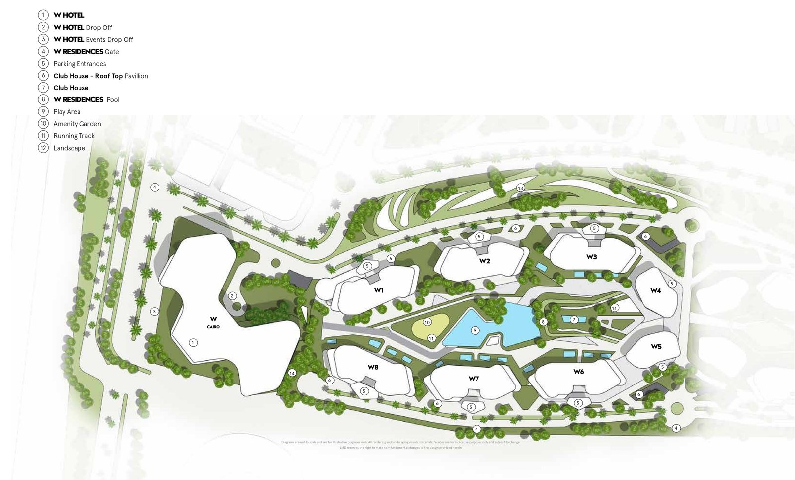 كمبوند دبليو ريزيدنس القاهرة الجديدة 2025 – W Residence New Cairo