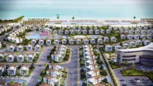  للبيع شالية في قرية كريستال الساحل الشمالي بمساحة 270 متر مربع