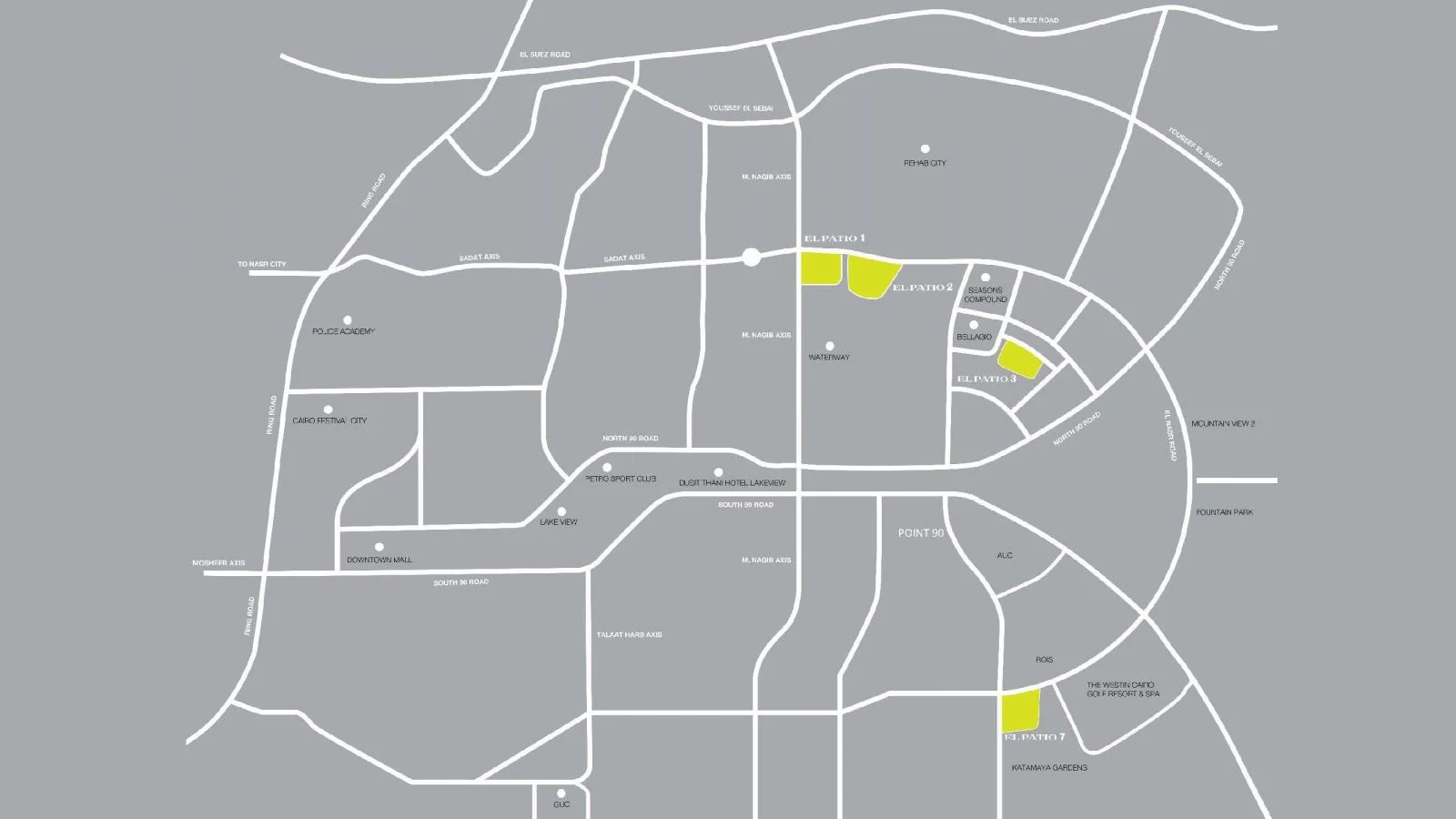 كمبوند الباتيو 7 التجمع الخامس 2025 – El Patio 7 New Cairo 1 كمبوند الباتيو 7 التجمع الخامس