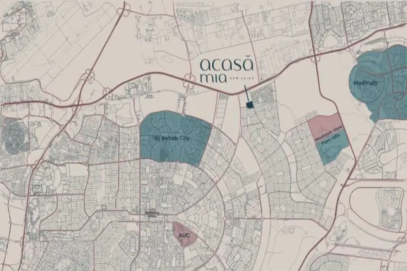 كمبوند أكاسا ميا التجمع الخامس 2025 – Akasa Mia New Cairo