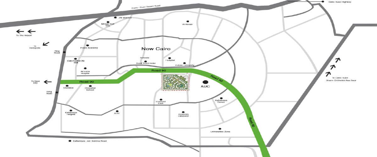 كمبوند 90 أفينيو التجمع الخامس 2025 – 90 Avenue New Cairo