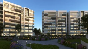 Apartment for sale in Boardwalk 204New Capital Citym² ,down payment 70,631 EGP