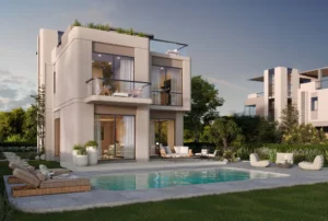 Villa for sale in Lake West 4 304El Sheikh Zayedm² ,down payment 212,315 EGP