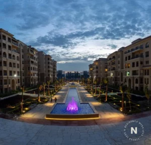 Serviced Apartment for sale in N Residence 191New Cairom² ,down payment 277,916 EGP