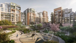 Apartment for sale in ZED 99El Sheikh Zayedm² ,down payment 85,425 EGP